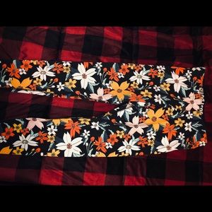 Floral Nike leggings workout pants
